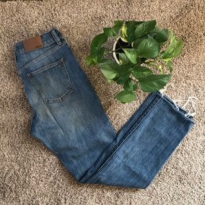 Madewell Raw Hem Jeans
